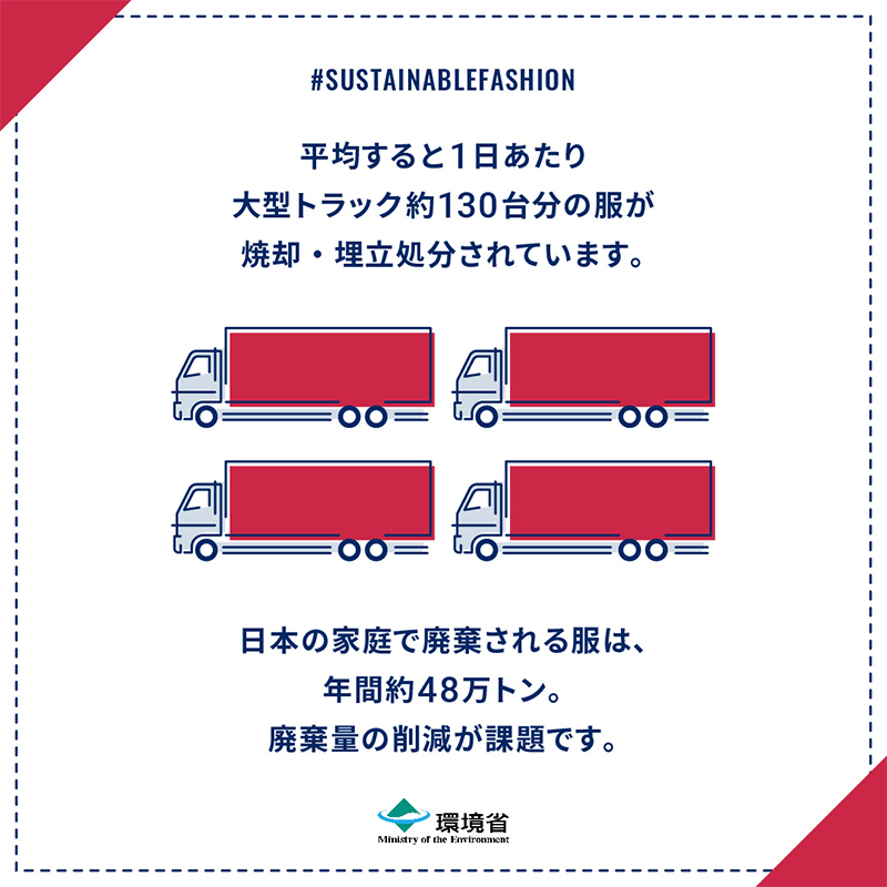 これからはファッションも持続可能に!!環境省に学ぶサステナブル  