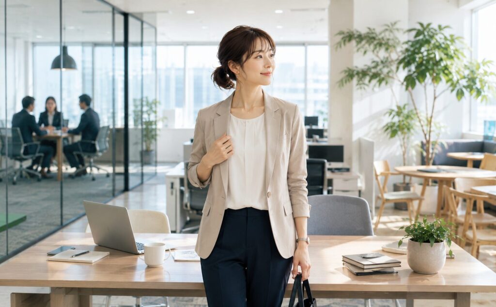 職場の服装規定別！冷房対策ジャケットの選び方
